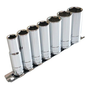 【エントリーでP10倍◆】ベストツール 7pcs. ディープソケットセット ガーデニング 家庭菜園 DIY ケース 工具 手動工具 工具入れ 持ち運び 専用ケース 日曜大工 作