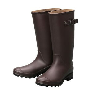 【エントリーでP10倍◆】阪神素地 ロングレインブーツ ブラウン L 長靴 ウェットシューズ 靴 スニーカー ウェーダー ベルト ブーツ 防水 地下足袋 釣り フィッシング アウトドア 農作業 園芸