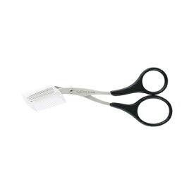 【エントリーでP10倍◆9/1〆】Groom!　クシ付マユハサミ(2WAY) 理美容用品