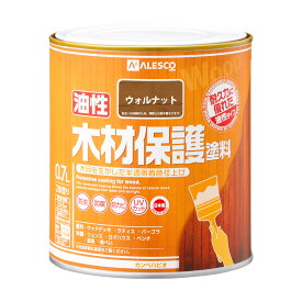 カンペハピオ 油性木材保護塗料 ウォルナット 0.7L カンペハピオ ハピオセレクト 塗料 ペンキ 水性塗料 油性塗料 鉄部 木部 多用途 屋内 屋外 兼用 樹脂 DIY 防カビ プラスチック コンクリート ブロック