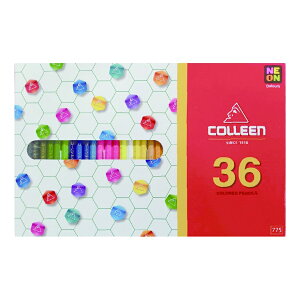 【エントリーでP10倍◆】コーリン鉛筆 775六角 36色紙箱入り色鉛筆 絵画 お絵描き 塗り絵 文房具 鉛筆 画材 イラスト スケッチ デッサン 水彩色鉛筆 油性色鉛筆 描画用品 芸術 文具
