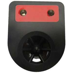 【エントリーでP10倍◆】コンパル 害獣防除器 害獣バリケード 害獣駆除 ソーラーパワー ソーラー充電 発電 フラッシュ 超音波 ブラック コンパクト