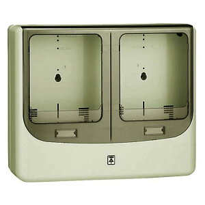 【エントリーでP10倍◆】未来工業 WPN-2WJ 電力量計BOXバイザー付 資材 電設資材 管工機材 工具 農業 耐震部材 工場 設備 通信 部品 パーツ 業務用 作業用 配線用 樹脂 鉄製 ボックス ケーブル 支