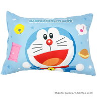 【◆P10倍】モリシタ ドラえもん 枕カバー (柔らかピーチスキン) ジュニアサイズ 子供用 ブルー 35x50cm …