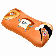 【◆P10倍】モリシタ パンどろぼう 低反発クッション 腰枕 (ミニリラックスピロー) ぬいぐるみ グッズ ブ…