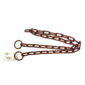 【エントリーでP10倍◆】ニッサチェイン 用心鎖・茶900mm ガーデニング 園芸 庭仕事 外仕事 作業 ワイヤーロープ 吊下げ金具 ハンキング チェーン ワイヤー フック プランター セキュリティ用