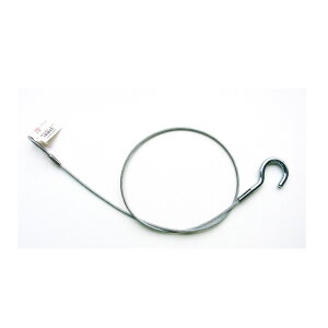 【エントリーでP10倍◆】ニッサチェイン 鉄-透明被膜 片フック・片ワッパ ガーデニング 園芸 庭仕事 外仕事 作業 ワイヤーロープ 吊下げ金具 ハンキング チェーン ワイヤー フック プランタ