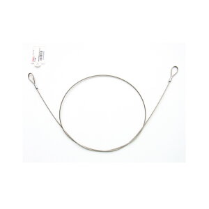 【エントリーでP10倍◆】ニッサチェイン ステンレスカットワイヤー2.0Ф×1020mm ガーデニング 園芸 庭仕事 外仕事 作業 ワイヤーロープ 吊下げ金具 ハンキング チェーン ワイヤー フック プラ