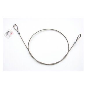 【エントリーでP10倍◆】ニッサチェイン ステンレスカットワイヤー3.0Ф×1020mm ガーデニング 園芸 庭仕事 外仕事 作業 ワイヤーロープ 吊下げ金具 ハンキング チェーン ワイヤー フック プラ