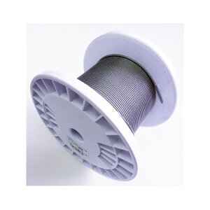 【エントリーでP10倍◆】ニッサチェイン ワイヤーロープビニコートタイプ リール巻 透明 ガーデニング 園芸 庭仕事 外仕事 作業 ワイヤーロープ 吊下げ金具 ハンキング チェーン ワイヤー