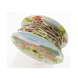 【エントリーでP10倍◆】ニッサチェイン R-IL30E 鉄カラーリンクC 15m巻 金 ガーデニング 園芸 庭仕事 外仕事 作業 ワイヤーロープ 吊下げ金具 ハンキング チェーン ワイヤー フック プランター