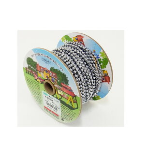 【エントリーでP10倍◆】ニッサチェイン R-BB1040 クロームキボール 30m巻 ガーデニング 園芸 庭仕事 外仕事 作業 ワイヤーロープ 吊下げ金具 ハンキング チェーン ワイヤー フック プランター