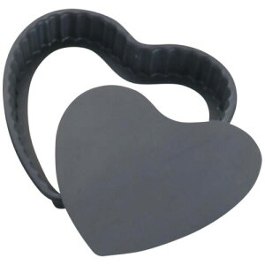 【エントリーでP10倍◆】タイガークラウン #5091 Blackセパトハート型175 お菓子作り デコレーション 日本製 子ども 子供 道具 プレゼント ギフト 調理器具 ケーキ 作り方 クッキー 型 抜き型 製