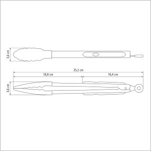 yGg[P10{zgeB[i f gO 35cm uW Lb`c[ VXR  AEghA BBQ o[xL[  TRAMONTINA