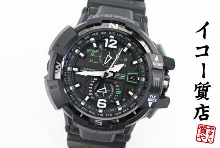 楽天市場】カシオ G-SHOCK スカイコックピット GW-A1100-1A3JF 電波 