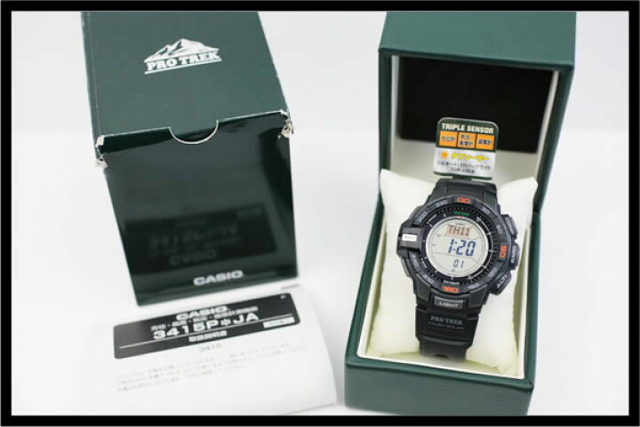 楽天市場】カシオ プロトレック PRG-270-1JF トリプルセンサー タフ 