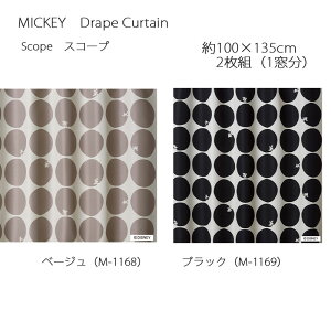 ~bL[ J[e h[v XR[v 100×135cm 2g(1) x[W/ubN X~mG MICKEY Disney fBYj[z[V[Y EHbVu {