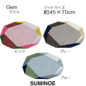 X~mG }bg WF}bg 45×70cm sN/O[/u[ { SUMINOE HOME RUG MAT