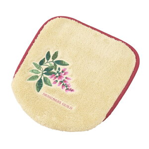 デザイナーズギルド イケバナ 兼用フタカバー(普通便座&温水洗浄・暖房便座兼用) ブルー/ベージュ DESIGNERS GUILD