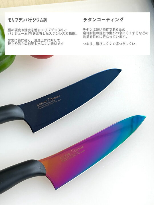 楽天市場】霞 チタニウム 剣型 包丁20cm 青い包丁 霞包丁 ミッドナイト 