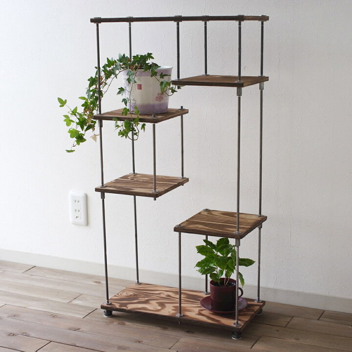 楽天市場】【SALE10％off】【テレビCM掲載】wood iron shelf 880*450  