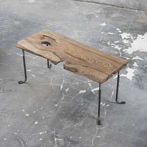 yi̔zwood iron table 33*73*32tab31