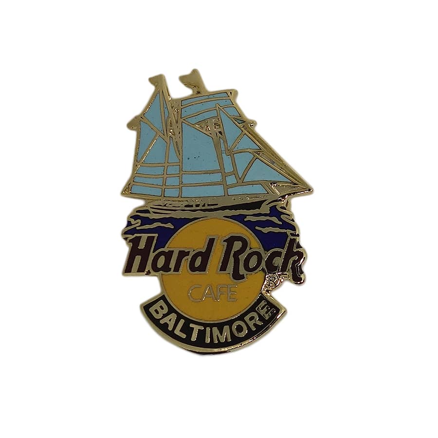楽天市場】【中古】Hard Rock CAFE 帆船 ブローチ ハードロックカフェ