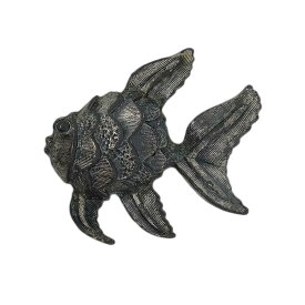 【中古】金魚 ブローチ 魚 ピンバッチ アクセサリー ピンバッジ ビンテージ