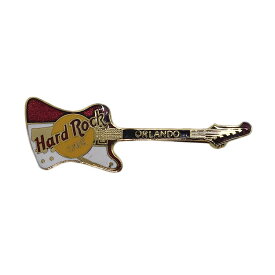 【中古】Hard Rock CAFE ギター ブローチ ハードロックカフェ ピンバッチ ORLANDO