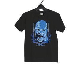 【新品】Tシャツ TNA プロレスラー KURT ANGLE プリントTシャツ 黒 半袖 ユースサイズ ボーイズサイズ トップス ティーシャツ プロレス デッドストック【異国屋】
