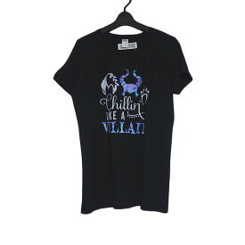 【新品】tシャツ FRUIT OF THE LOOM レディース プリントTシャツ 黒色 半袖 Lサイズ トップス ティーシャツ