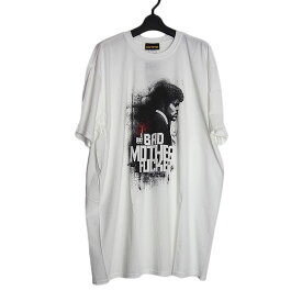 【新品】映画 パルプフィクション プリントTシャツ PULP FICTION 白色 ホワイト メンズ 2XLサイズ 半袖 ティーシャツ BAD MOTHER FUCKER