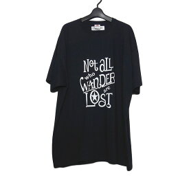 【新品】プリント Tシャツ FRUIT OF THE LOOM 黒 半袖 メンズ 大きいサイズ 2XL トップス ティーシャツ Tシャツ