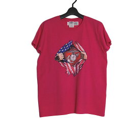 【新品】USMC アメリカ海兵隊 レディース プリント Tシャツ ピンク ミリタリー 半袖 Sサイズ トップス ティーシャツ Tシャツ GILDAN 【異国屋】