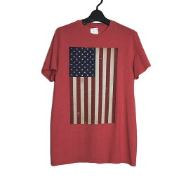 【新品】tシャツ 星条旗 メンズ プリントTシャツ Sサイズ ティーシャツ 半袖 トップス【異国屋】