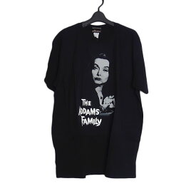 【新品】tシャツ アダムスファミリー GILDAN プリントTシャツ 黒色 メンズ 大きいサイズ 2XL 半袖 ティーシャツ THE ADDAMS FAMILY キャラクタープリント