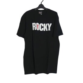 【新品】tシャツ 映画 ロッキー プリントTシャツ GILDAN 黒色 メンズ 大きいサイズ 2XL 半袖 ティーシャツ ROCKY