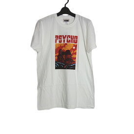 【新品】tシャツ 映画 サイコ プリントTシャツ GILDAN 白色 ホワイト メンズ 半袖 ティーシャツ PSYCHO