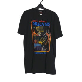 【新品】tシャツ エルム街の悪夢 GILDAN プリントTシャツ 黒色 メンズ 大きいサイズ 2XL 半袖 ティーシャツ ホラー キャラクタープリント