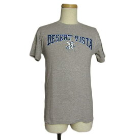 【中古】tシャツ GILDAN ティーシャツ プリントTシャツ メンズ Sサイズ DESERT VISTA 古着 グレー