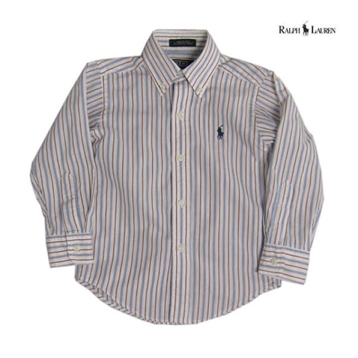 楽天市場】【中古】Polo Ralph Lauren ストライプ ボタンダウン シャツ  