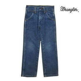 【中古】Wrangler ジーンズ デニムパンツ 13MWZ USA ラングラー 子供服 80's ビンテージ キッズ 4歳・100cm位 ジーパン USA 古着 【異国屋】