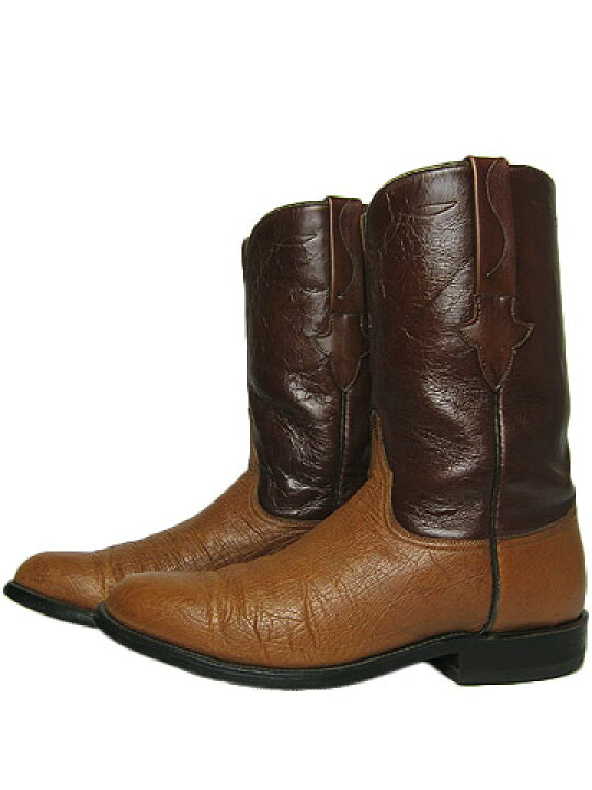 楽天市場】【中古】 ルケーシー Lucchese オーストリッチ ペコスブーツ 