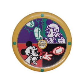 【中古】Disney アメフト ミッキー 缶バッジ ピンバッチ 缶バッチ ピンバッチ TUFF MICKEY ディズニー キャラクター