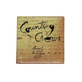 【中古】アメリカ製 COUNTING CROWS 缶バッジ 90's レトロ 缶バッチ ロックバンド カウンティング・クロウズ ミュージシャン ピンバッジ ピンバッチ バッヂ