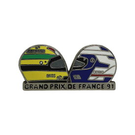 【中古】F1 フランスGP 91 ピンズ ヘルメット ピンバッジ 留め具付き ピンバッチ レトロ