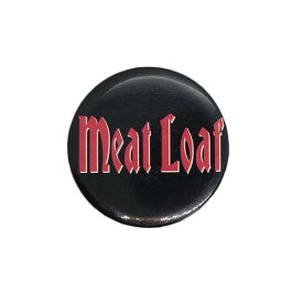【中古】90's レトロ 缶バッジ Meat Loaf 缶バッチ ミートローフ ピンバッジ ピンバッチ ロック・シンガー ビンテージ バッヂ
