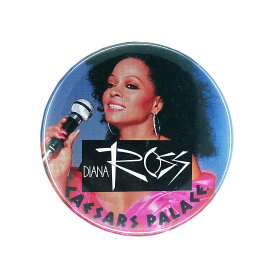 【中古】歌手 ダイアナ・ロス Diana Ross ヴィンテージ 缶バッジ グッズ レア ピンバッジ レトロ 缶バッチ R&B