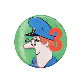 【中古】ポストマン パット キャラクター レトロ 缶バッジ ビンテージ ピンバッジ 缶バッチ