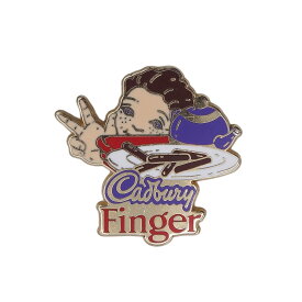 【中古】Cadbury Finger キャドバリー フィンガーチョコ 限定 レトロ ピンズ フランス ARTHUS BERTRAND PARIS ピンズ ビンテージ ピンバッジ コレクターズ アクセサリー バッチ